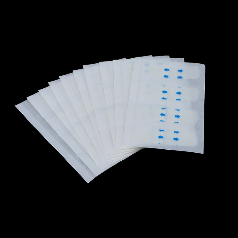 "40-Piece Invisible V Face Lift Tapes for Wrinkle Removal - Anti-Aging Patches for Facial Slimming and Neck Lift"