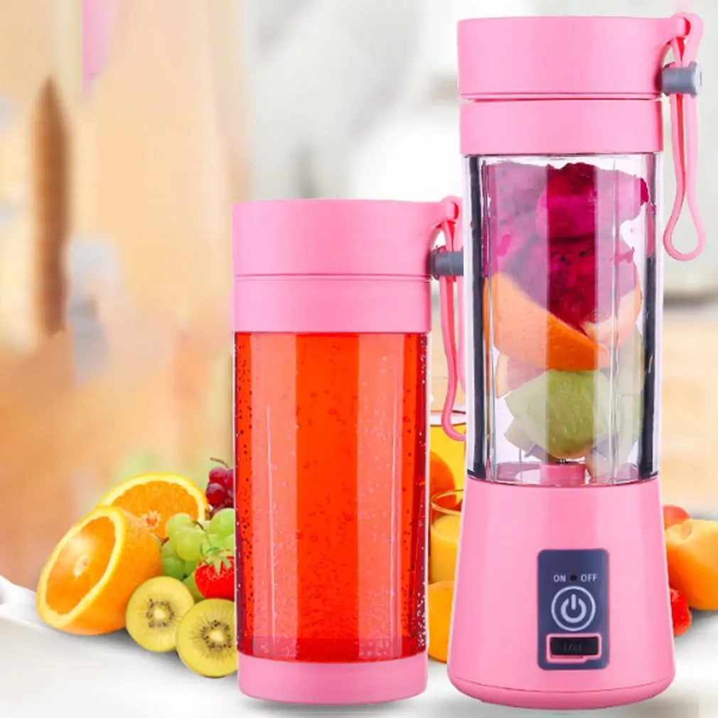 "Portable USB Rechargeable Smoothie Maker Blender - Multifunctional Mixer for Healthy Juices and Smoothies"