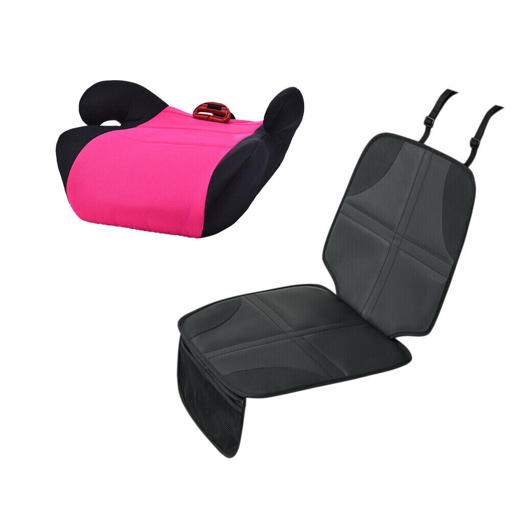 "Sturdy Car Booster Seat Cushion for Kids Ages 4-12"