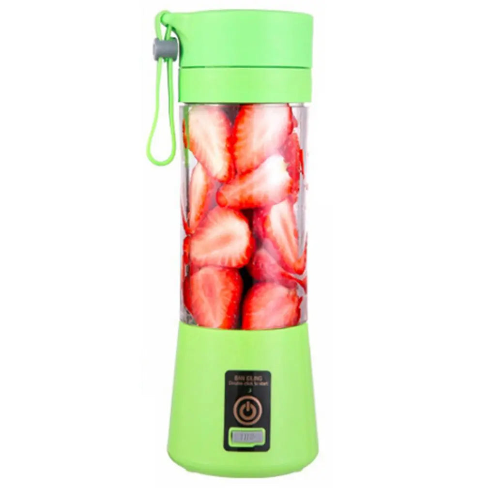 "Portable USB Rechargeable Smoothie Maker Blender - Multifunctional Mixer for Healthy Juices and Smoothies"