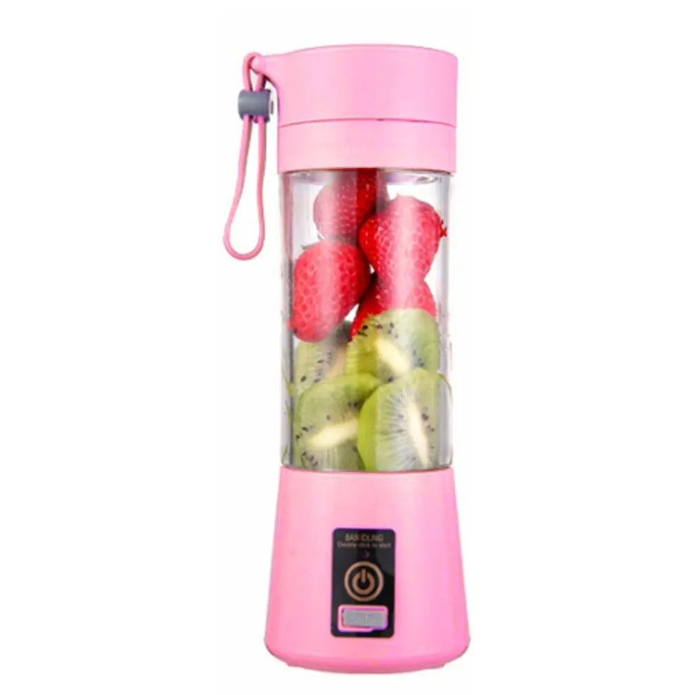 "Portable USB Rechargeable Smoothie Maker Blender - Multifunctional Mixer for Healthy Juices and Smoothies"