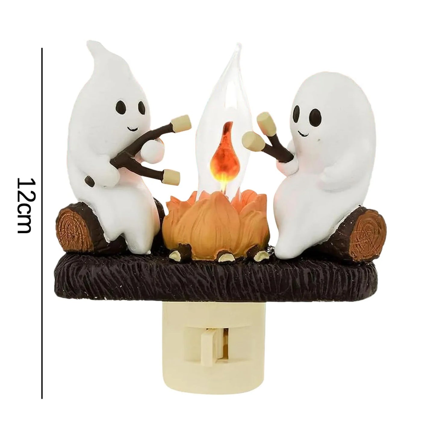 3D LED Electric Simulation Bonfire Night Light with Flickering Flame