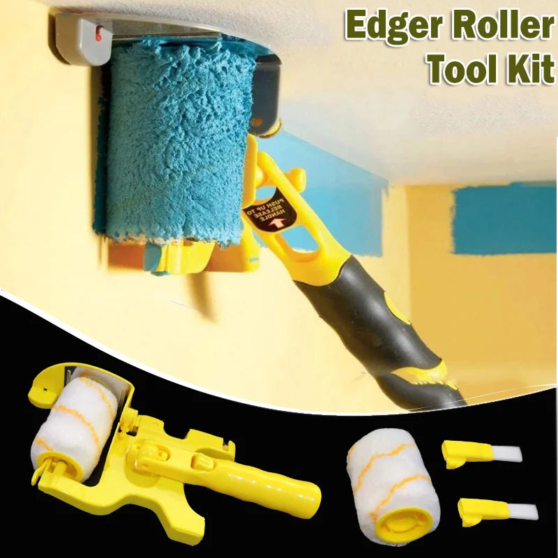 "Ultimate Clean-Cut Wall Paint Roller Set for Professional Results!"