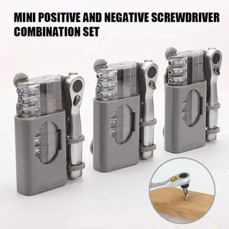 "Compact Dual-Head Screwdriver Set"