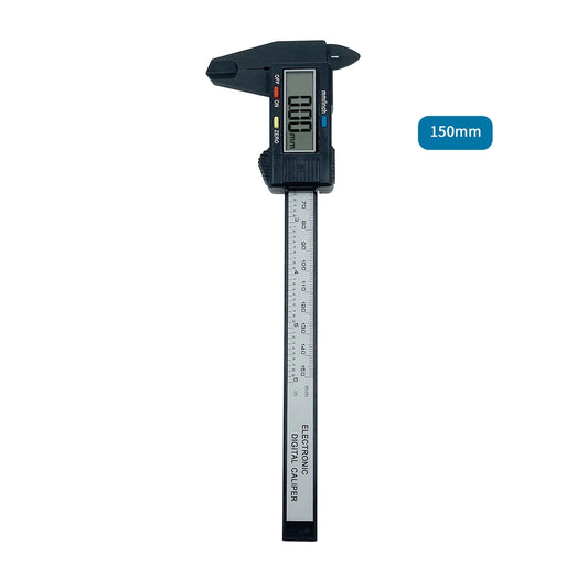 "Carbon Fiber Electronic Digital Caliper with 100mm Measuring Tool"