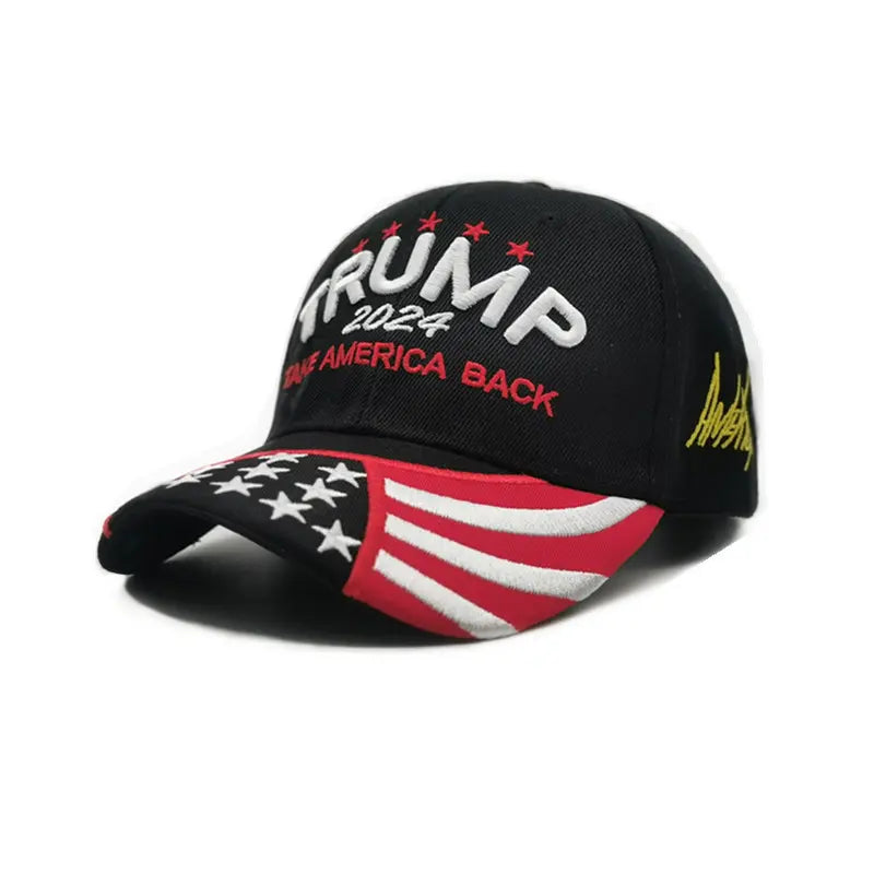 Stars & Stripes USA Flag Cotton Twill Ball Cap