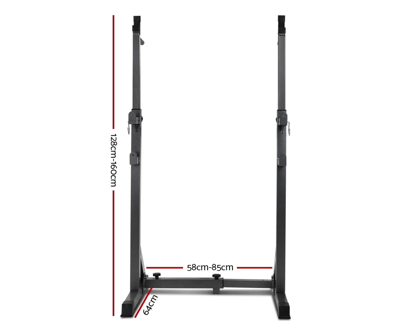 Weight Bench Adjustable Squat Rack Home Gym Equipment 300Kg