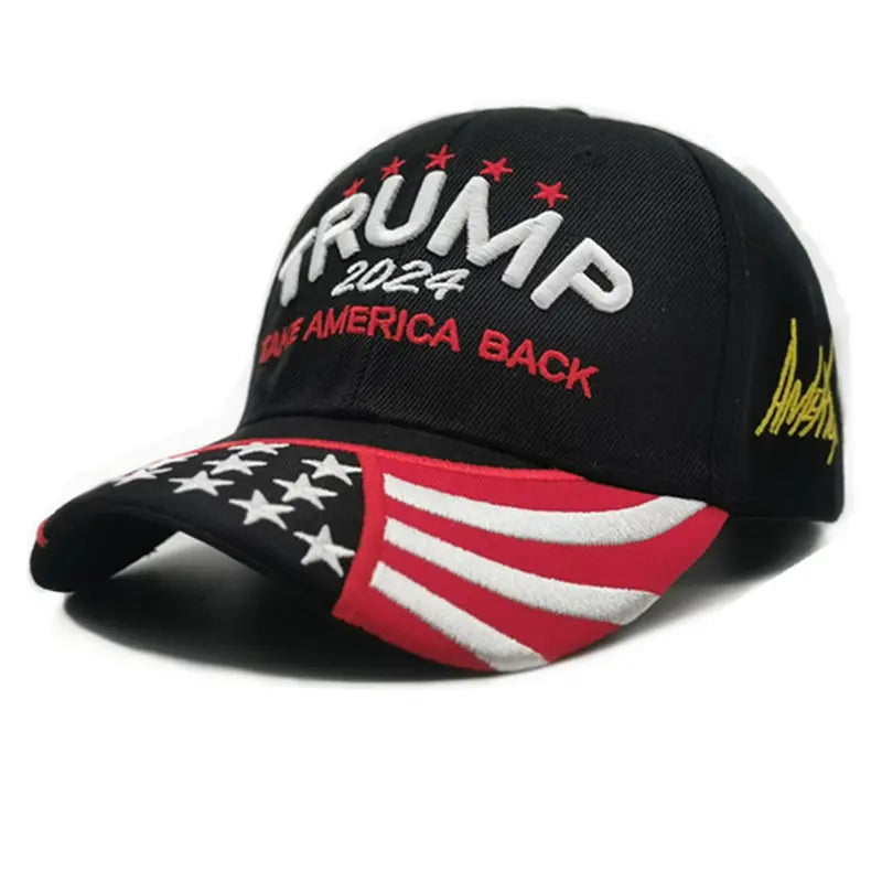 Stars & Stripes USA Flag Cotton Twill Ball Cap