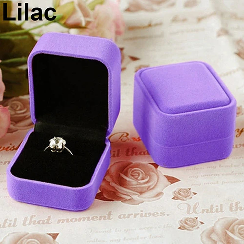 Velvet Jewelry Necklace Ring Earring Display Storage Organizer Box Case Gift Box Storage Organizer Box Case Gift Box Storage Org