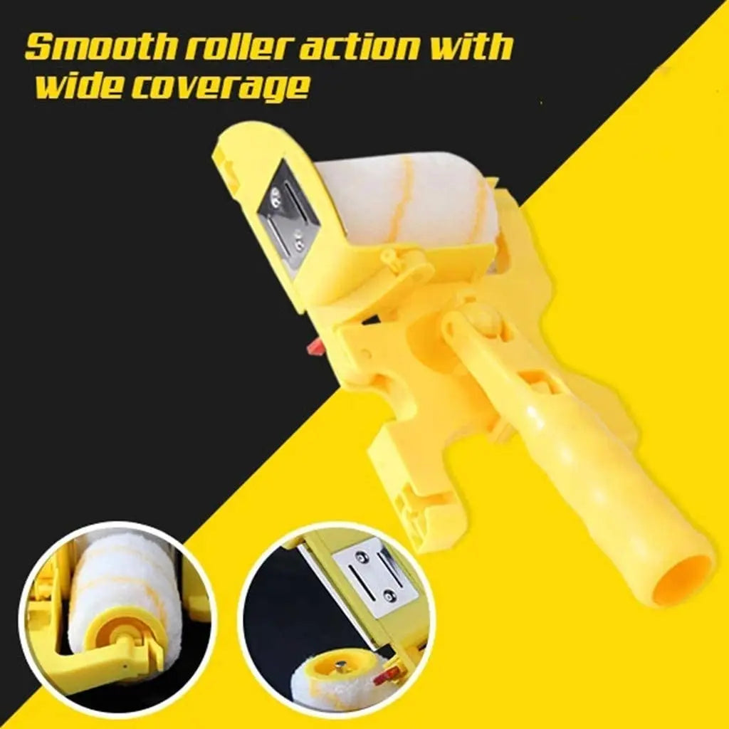 "Ultimate Clean-Cut Wall Paint Roller Set for Professional Results!"