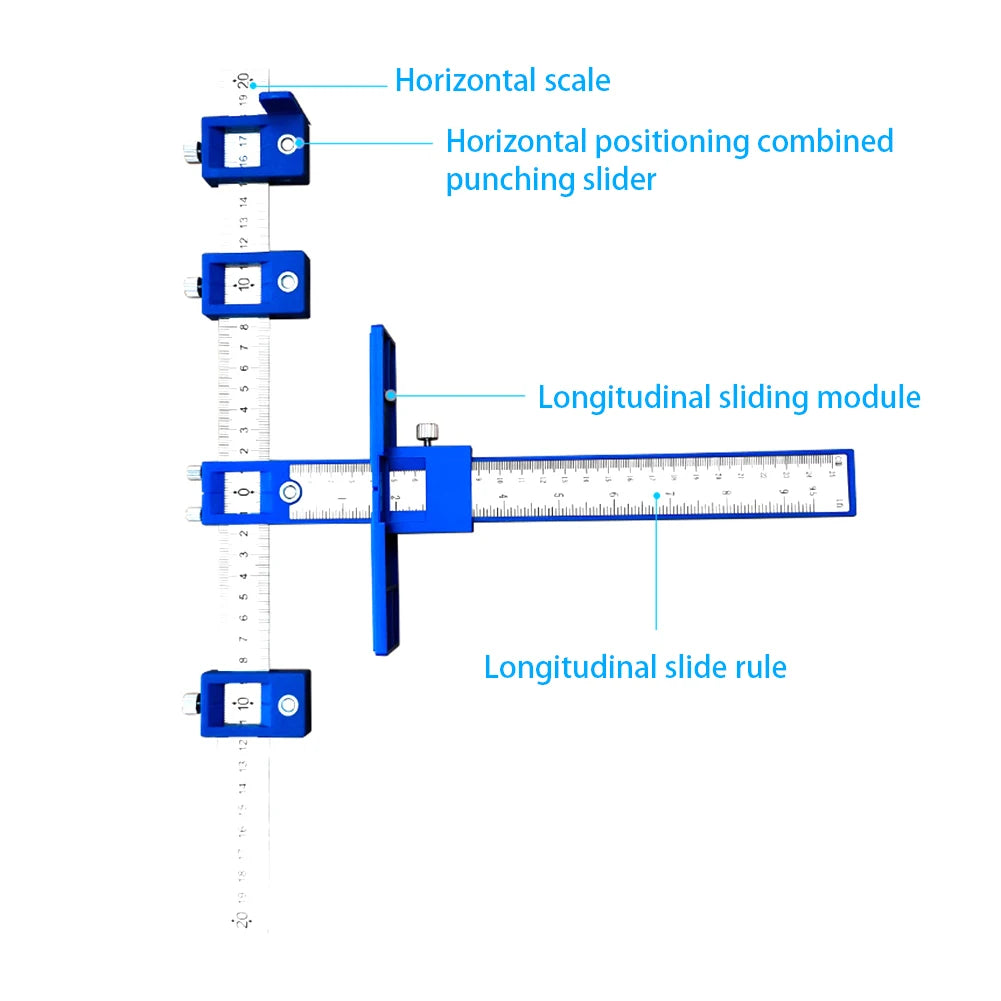 EasyPunch Cabinet Handle and Knob Installation Kit