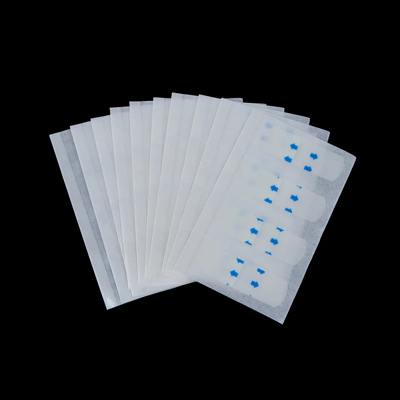 "40-Piece Invisible V Face Lift Tapes for Wrinkle Removal - Anti-Aging Patches for Facial Slimming and Neck Lift"