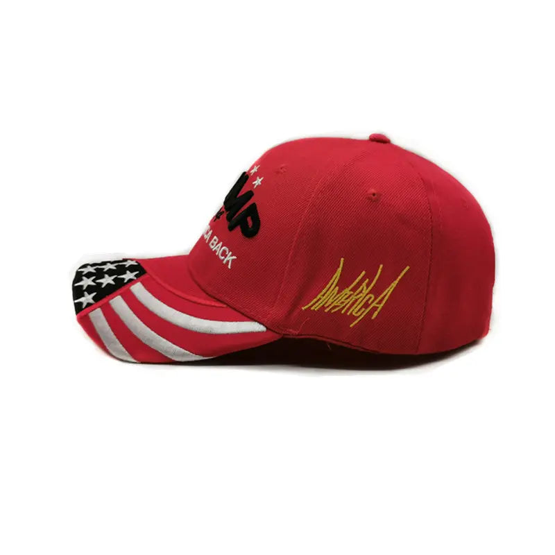 Stars & Stripes USA Flag Cotton Twill Ball Cap