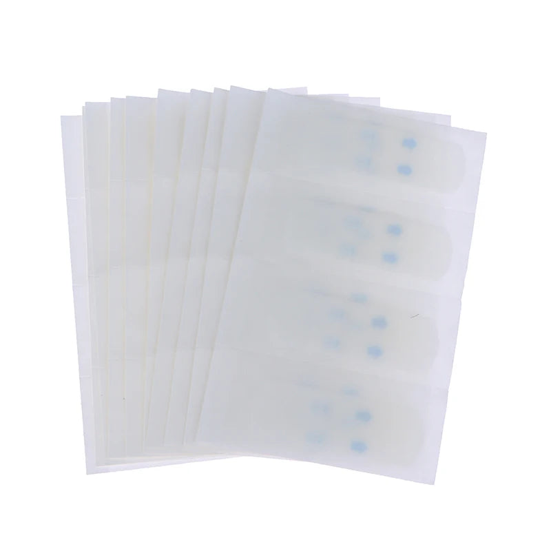 "40-Piece Invisible V Face Lift Tapes for Wrinkle Removal - Anti-Aging Patches for Facial Slimming and Neck Lift"