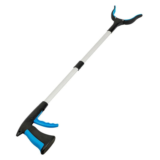 "Long Reach Grabber Tool for Seniors - Lightweight and Foldable Trash Claw"