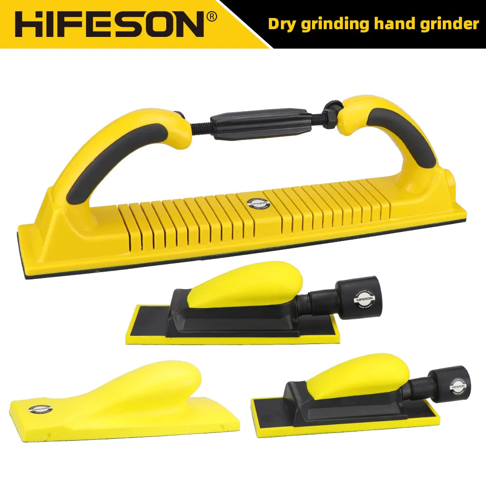 "Powerful Handheld Sander with Dust-Free Operation for Wood and Metal Projects"