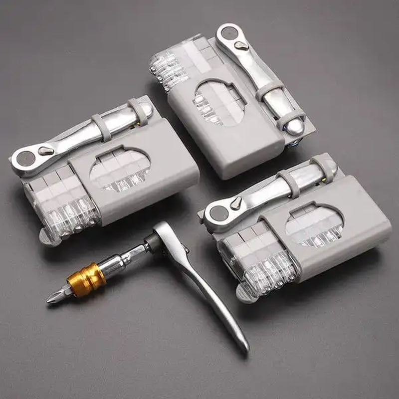 "Compact Dual-Head Screwdriver Set"