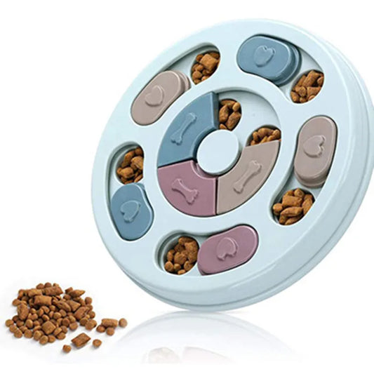 Interactive Pet Toys for Cats and Dogs: Relieve Boredom with Slow Food Bowls and Brain Training Equipment